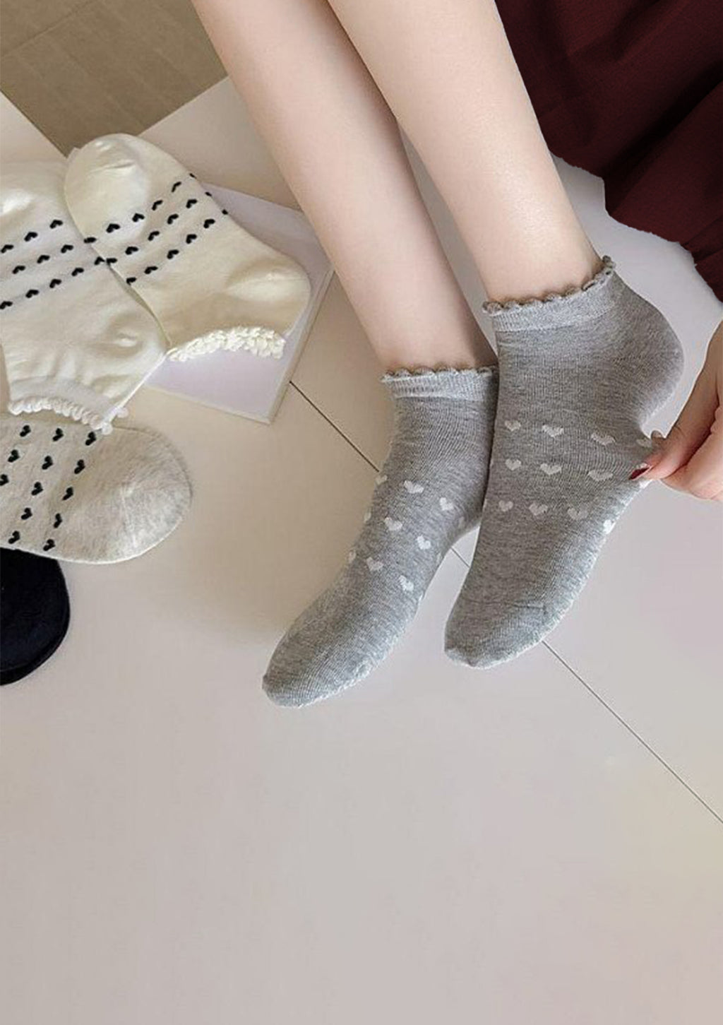 Heart Women Socks
