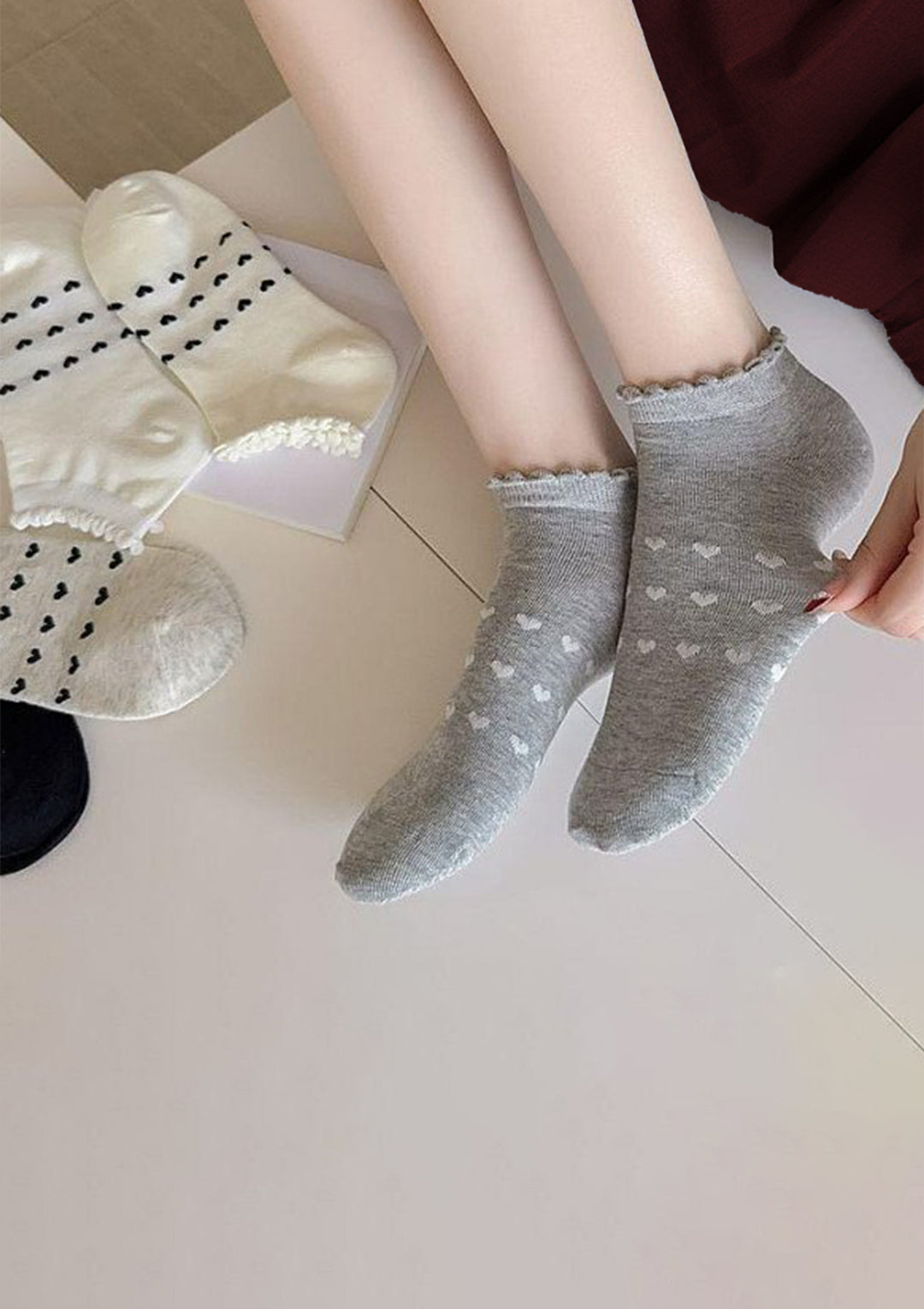 Heart Women Socks