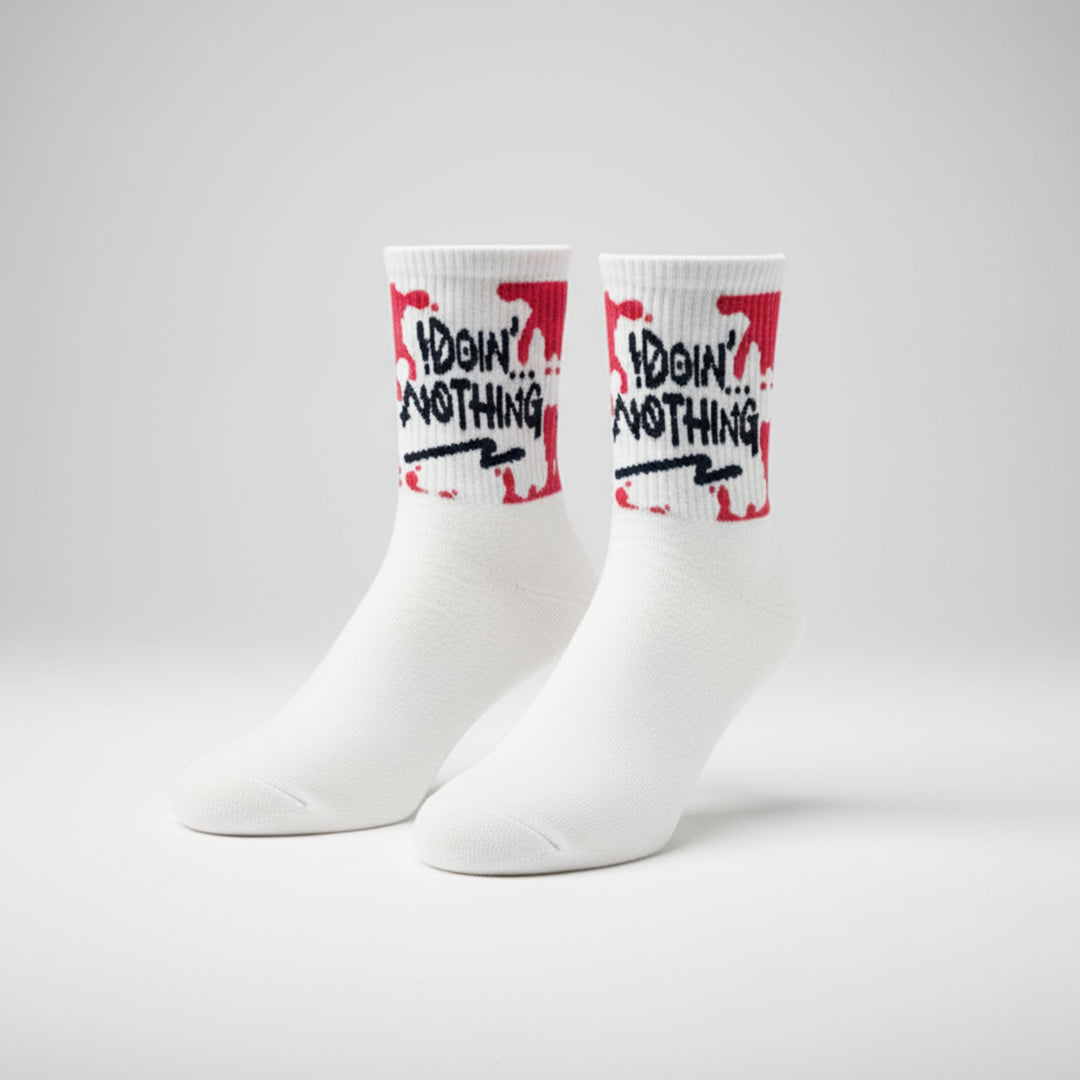 Doing nothing - Typo Socks