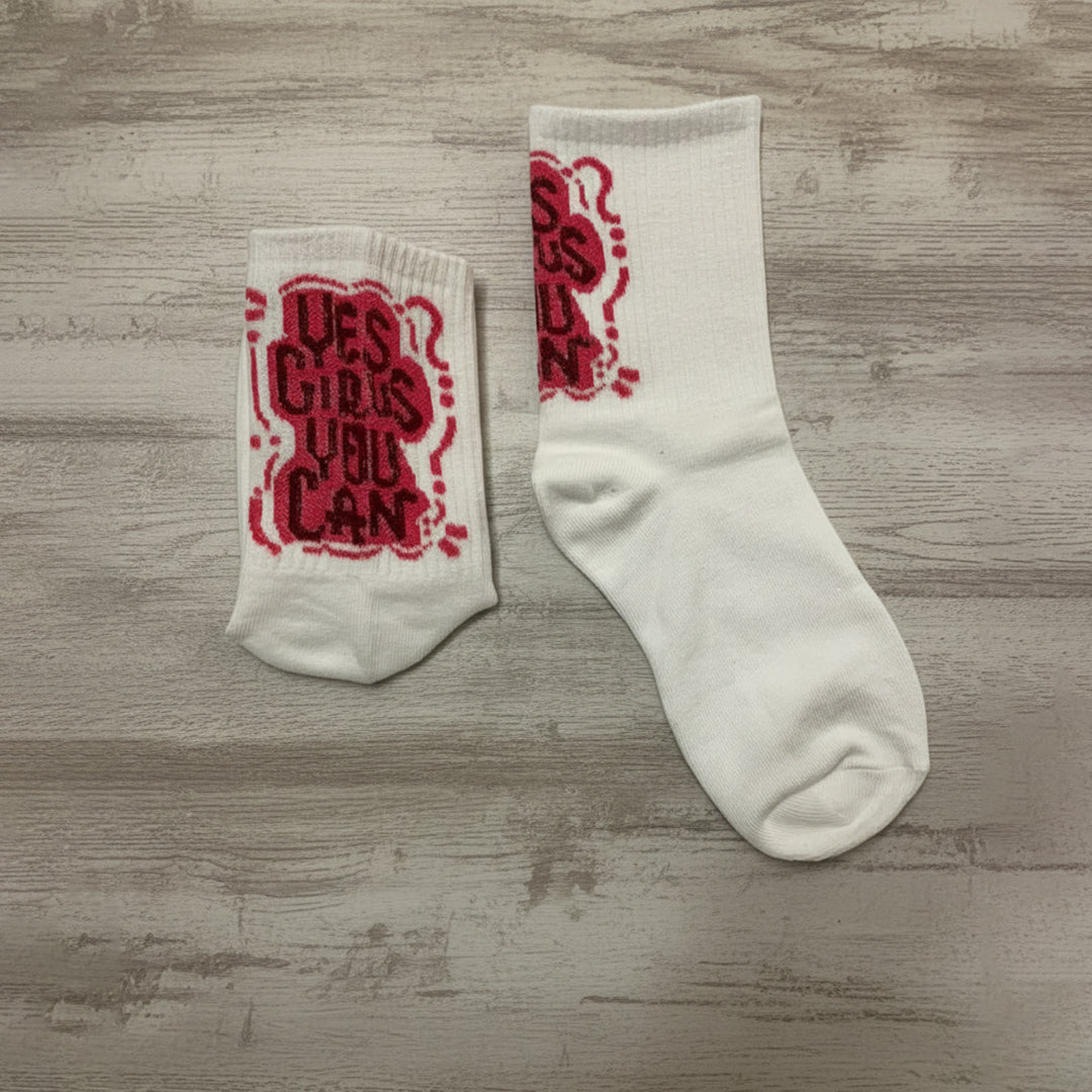 Yes girl you can - Typo Socks
