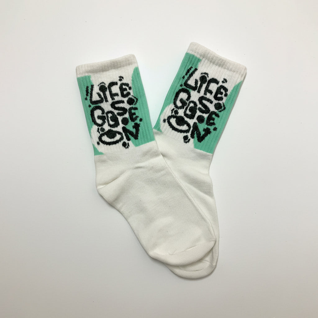 Life Goes On - Typo Socks